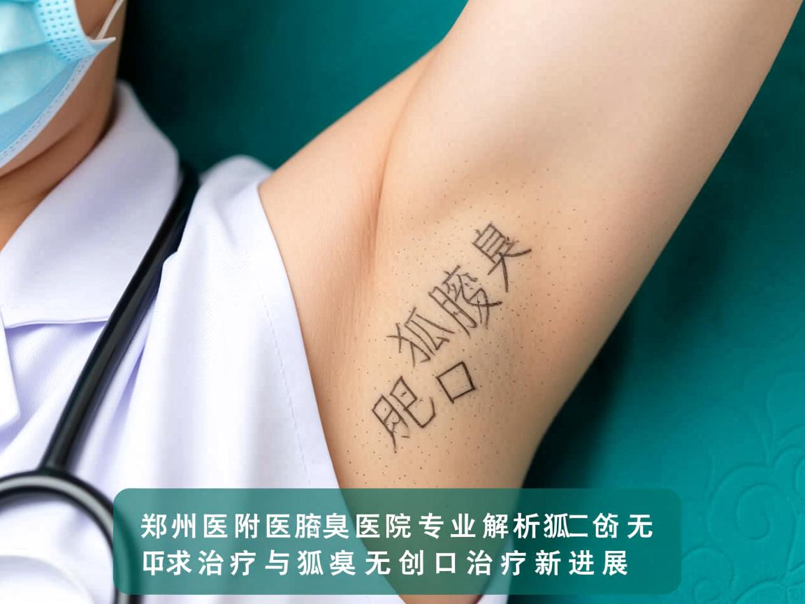 郑州附医腋臭医院专业解析，狐臭无创口治疗与狐臭无创口治疗新进展