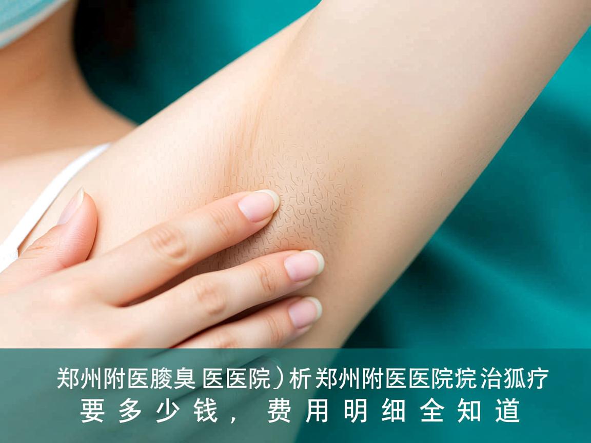 郑州附医腋臭医院解析，郑州附医医院治疗狐臭要多少钱，费用明细全知道