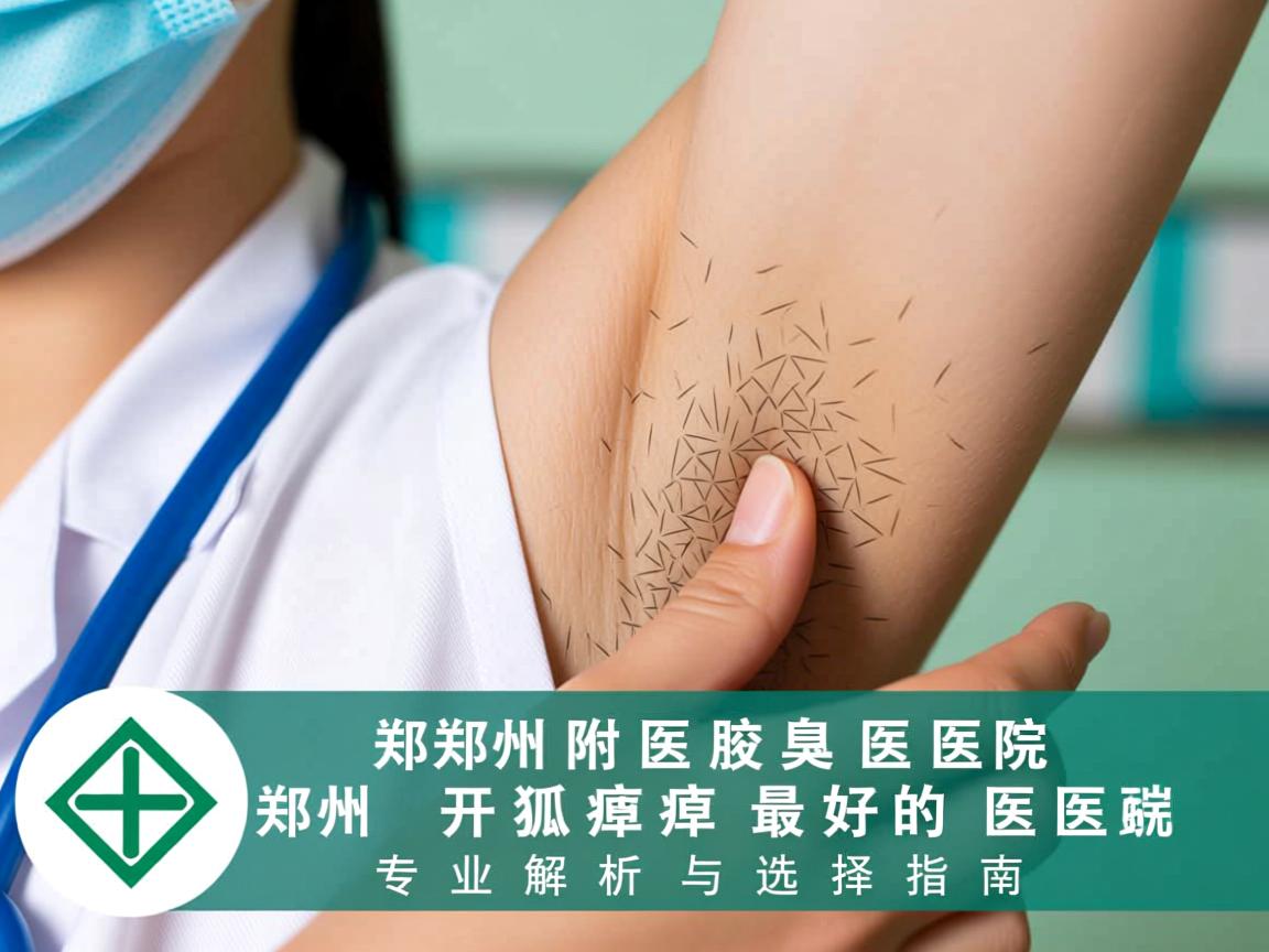 郑州附医腋臭医院，郑州开狐臭最好的医院专业解析与选择指南