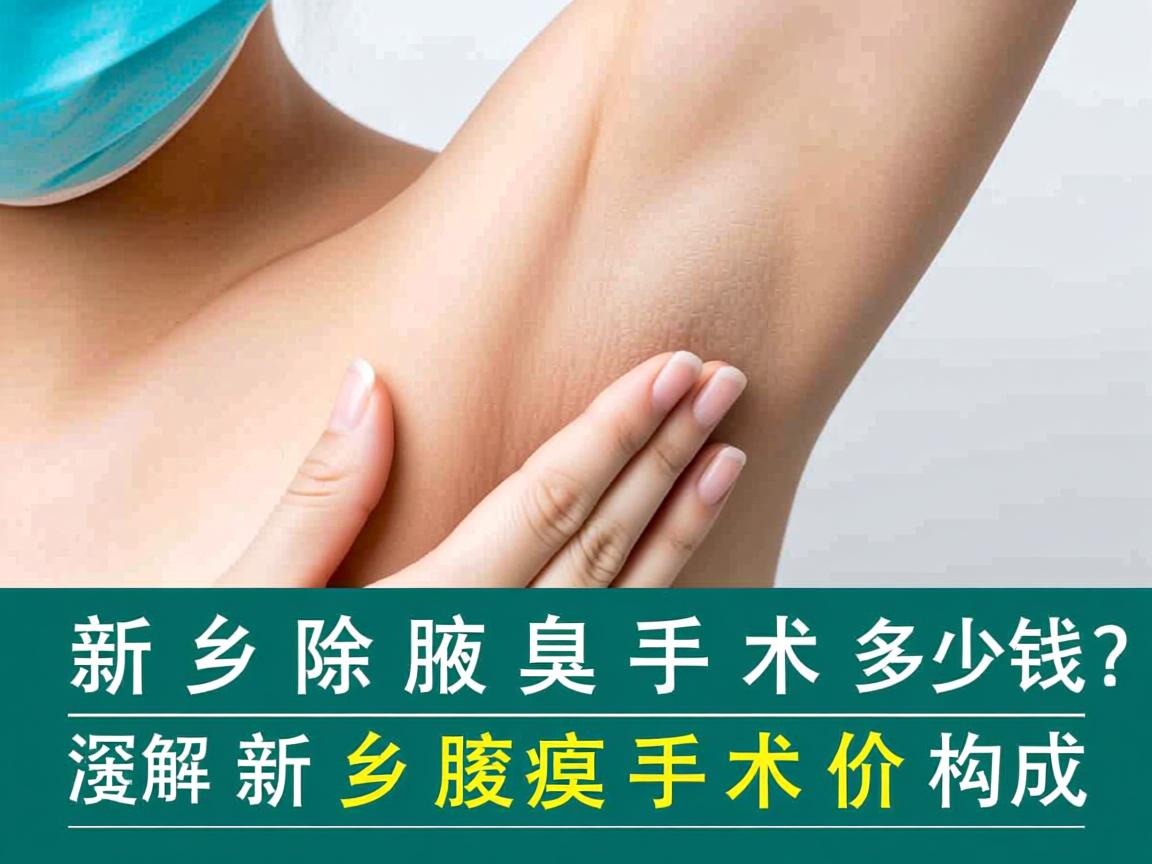 新乡除腋臭手术多少钱？深度解析新乡腋臭手术价格构成