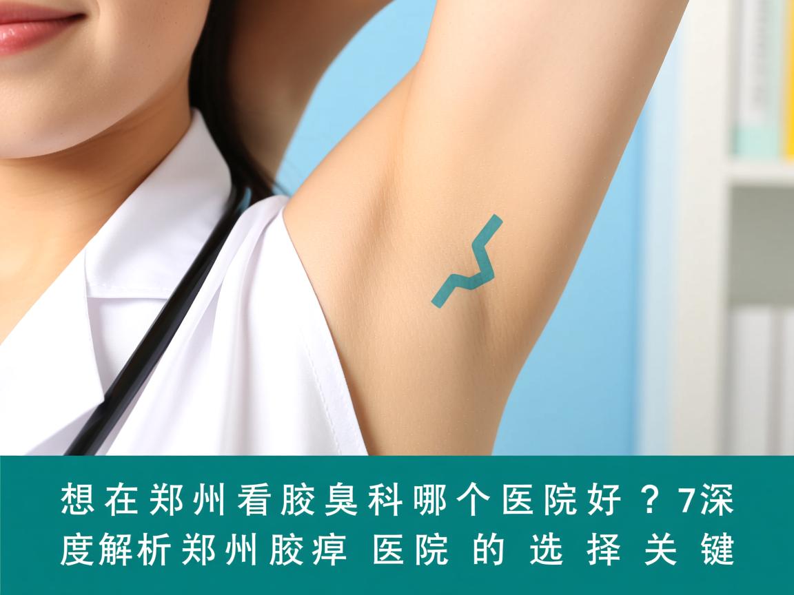 想在郑州看腋臭科哪个医院好？深度解析郑州腋臭医院的选择关键