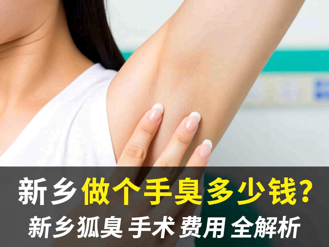 新乡做个狐臭手术多少钱？新乡狐臭手术费用全解析