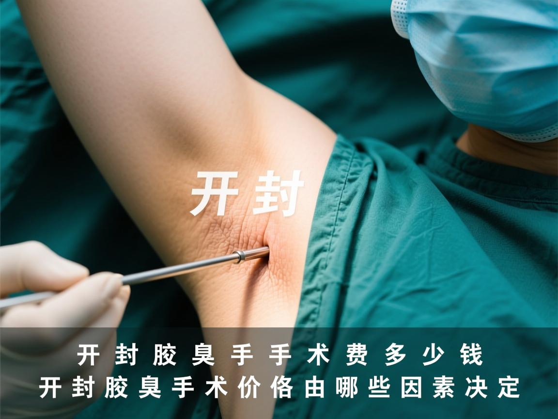 深度解析开封腋臭手术费多少钱，开封腋臭手术价格由哪些因素决定
