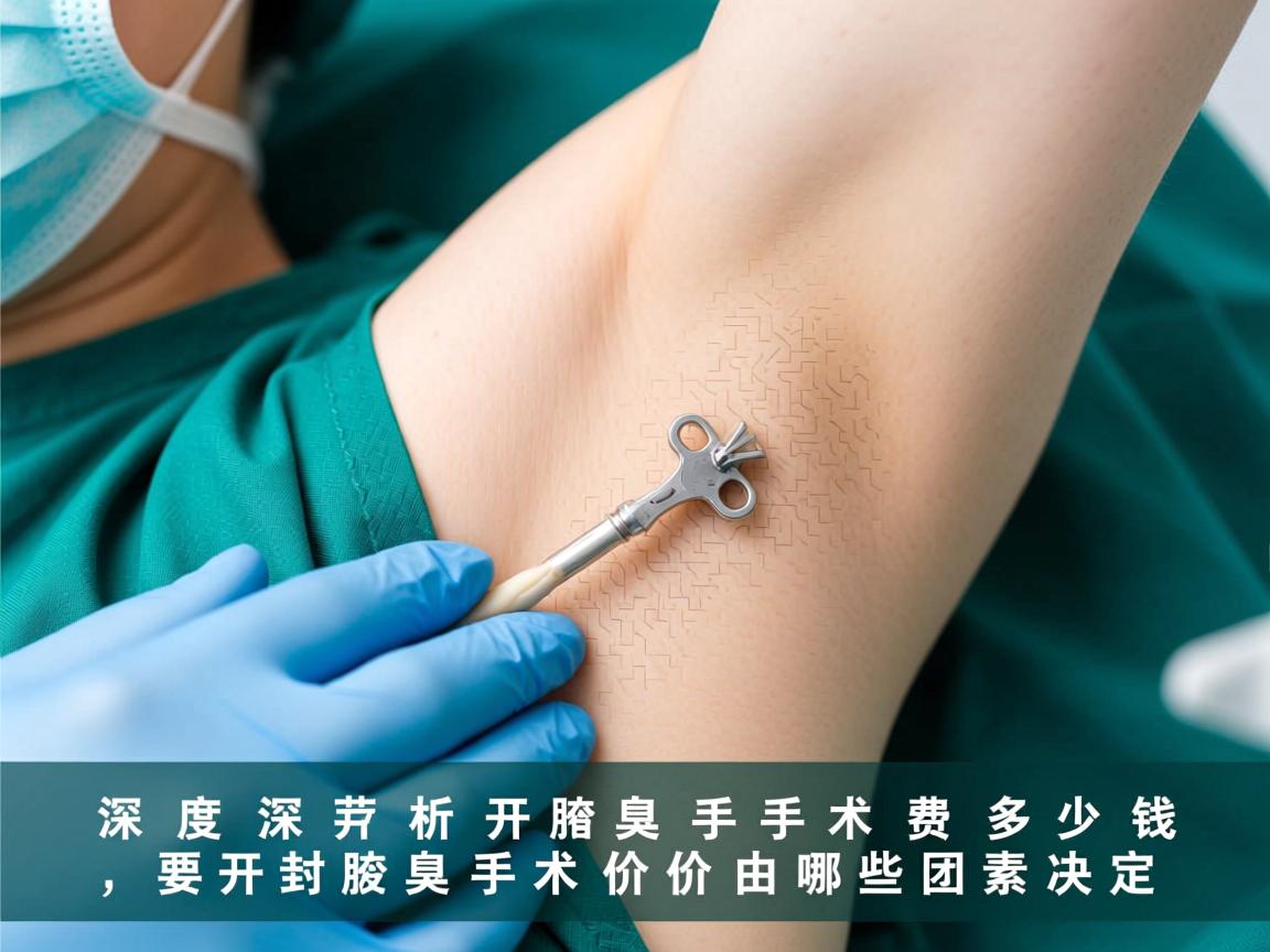 深度解析开封腋臭手术费多少钱，开封腋臭手术价格由哪些因素决定