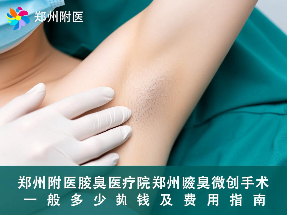 郑州附医腋臭医院解析，郑州腋臭微创手术一般多少钱及费用指南