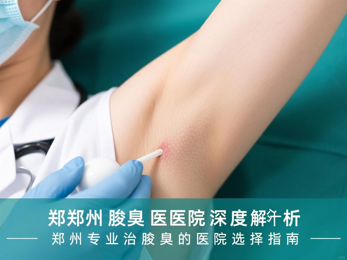 郑州腋臭医院深度解析，郑州专业治疗腋臭的医院选择指南