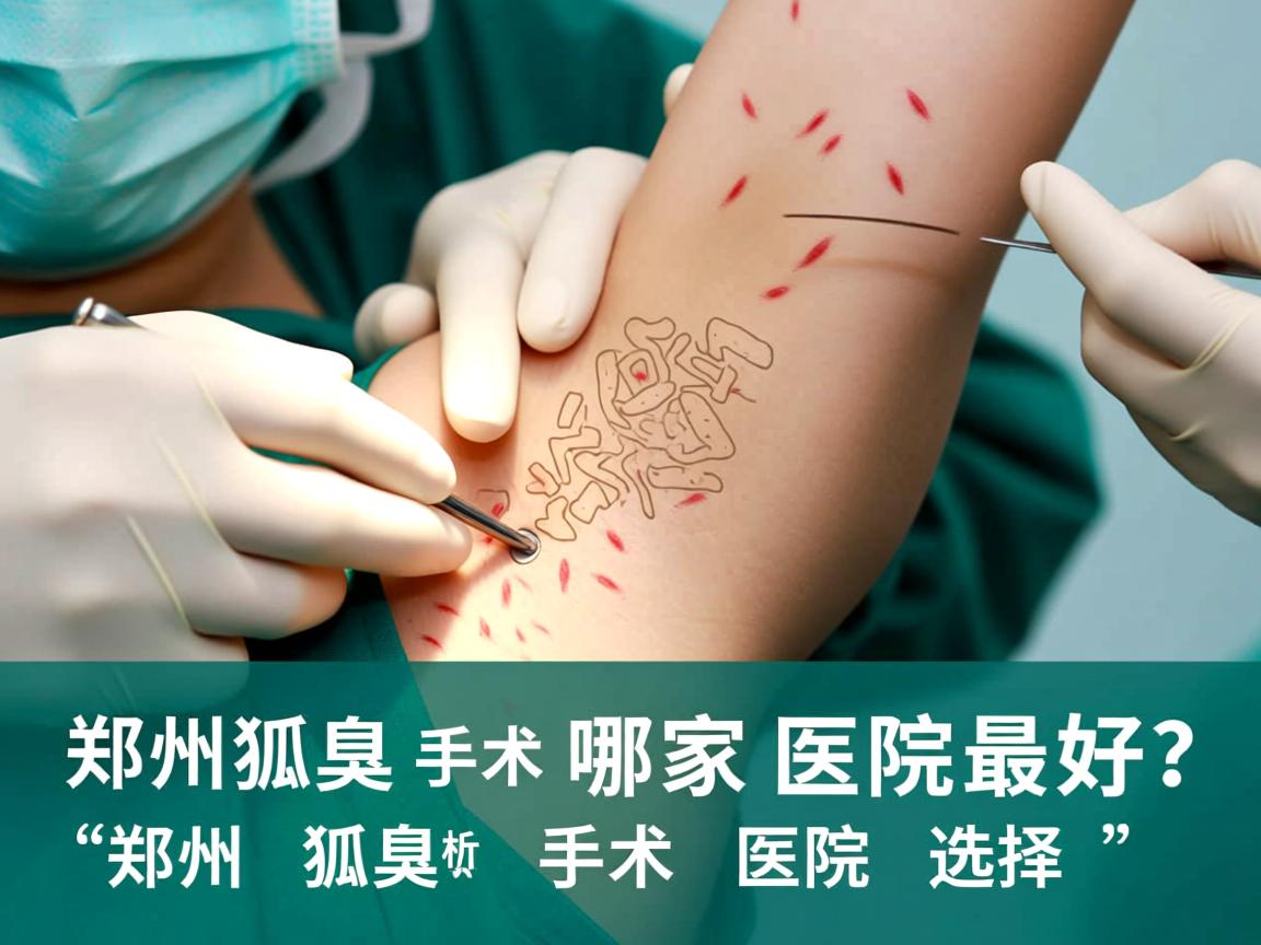 郑州狐臭手术哪家医院最好？深度解析郑州狐臭手术医院选择
