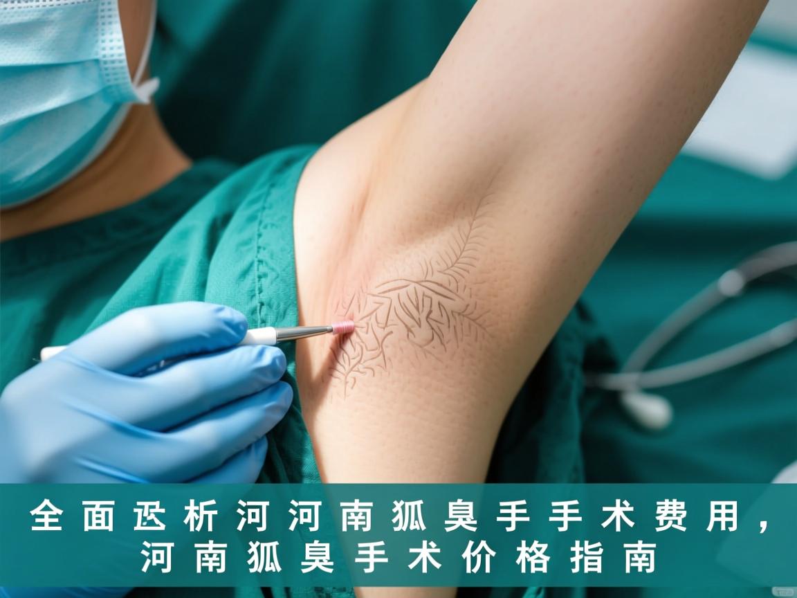 全面解析河南狐臭手术费用，河南狐臭手术价格指南