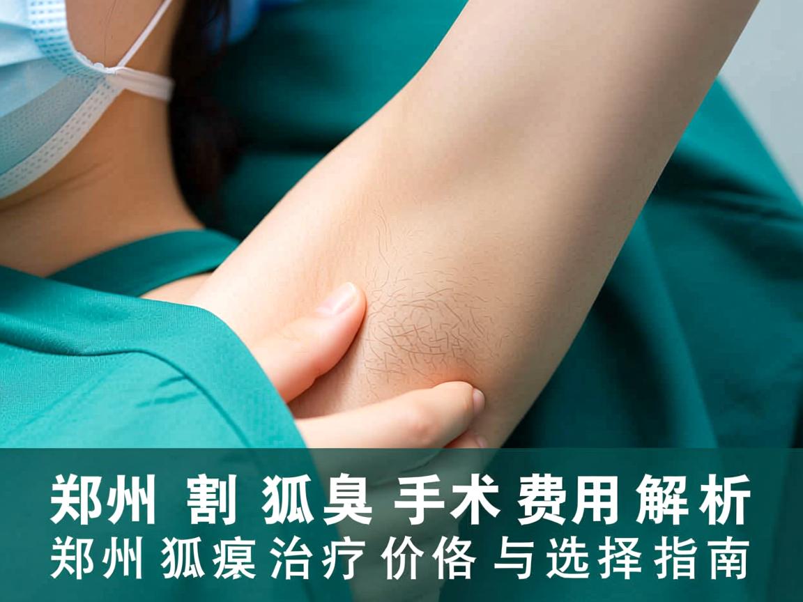 郑州割狐臭手术费用解析，郑州狐臭治疗价格与选择指南