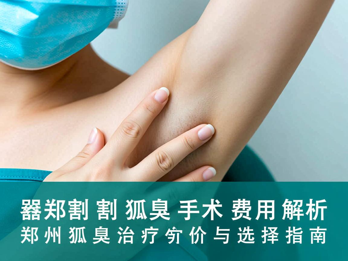 郑州割狐臭手术费用解析，郑州狐臭治疗价格与选择指南