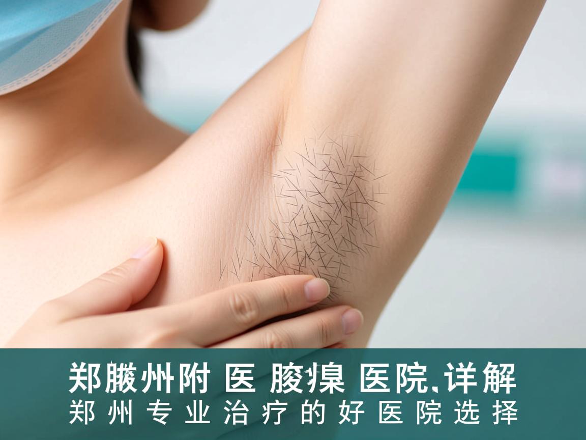 郑州附医腋臭医院详解，郑州专业治疗腋臭的好医院选择