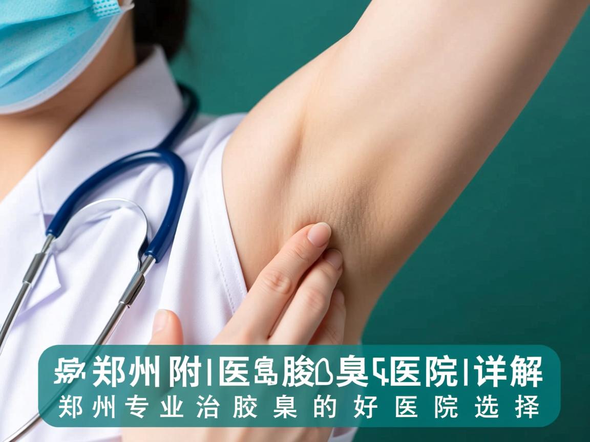 郑州附医腋臭医院详解，郑州专业治疗腋臭的好医院选择