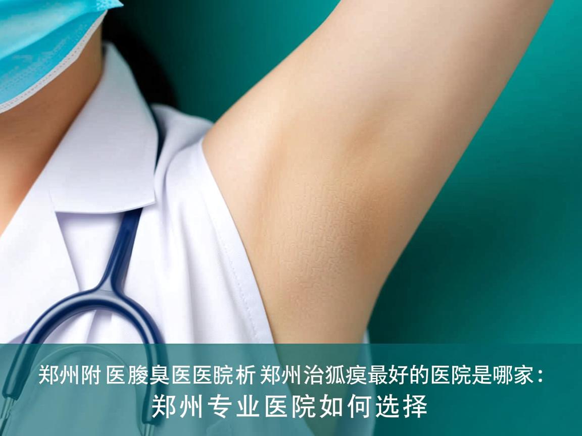 郑州附医腋臭医院解析，郑州治狐臭最好的医院是哪家，郑州专业医院如何选择