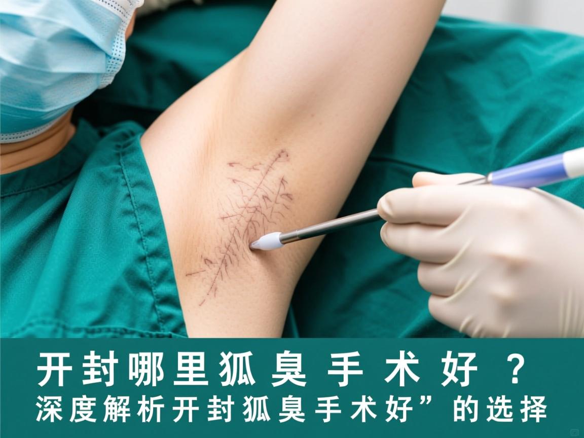 开封哪里狐臭手术好？深度解析开封狐臭手术好的选择
