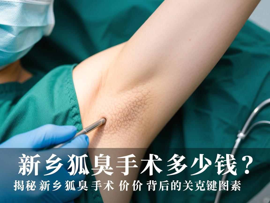 新乡狐臭手术多少钱？揭秘新乡狐臭手术价格背后的关键因素