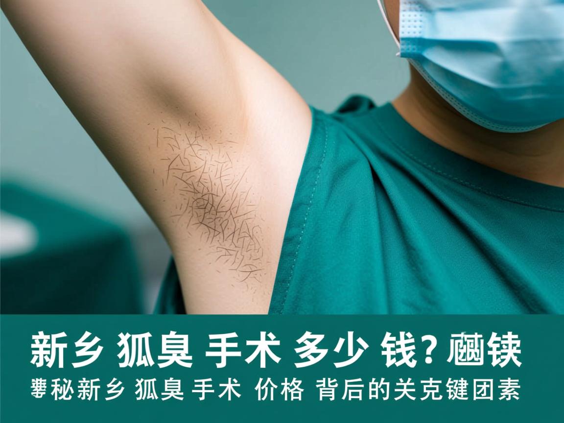 新乡狐臭手术多少钱？揭秘新乡狐臭手术价格背后的关键因素
