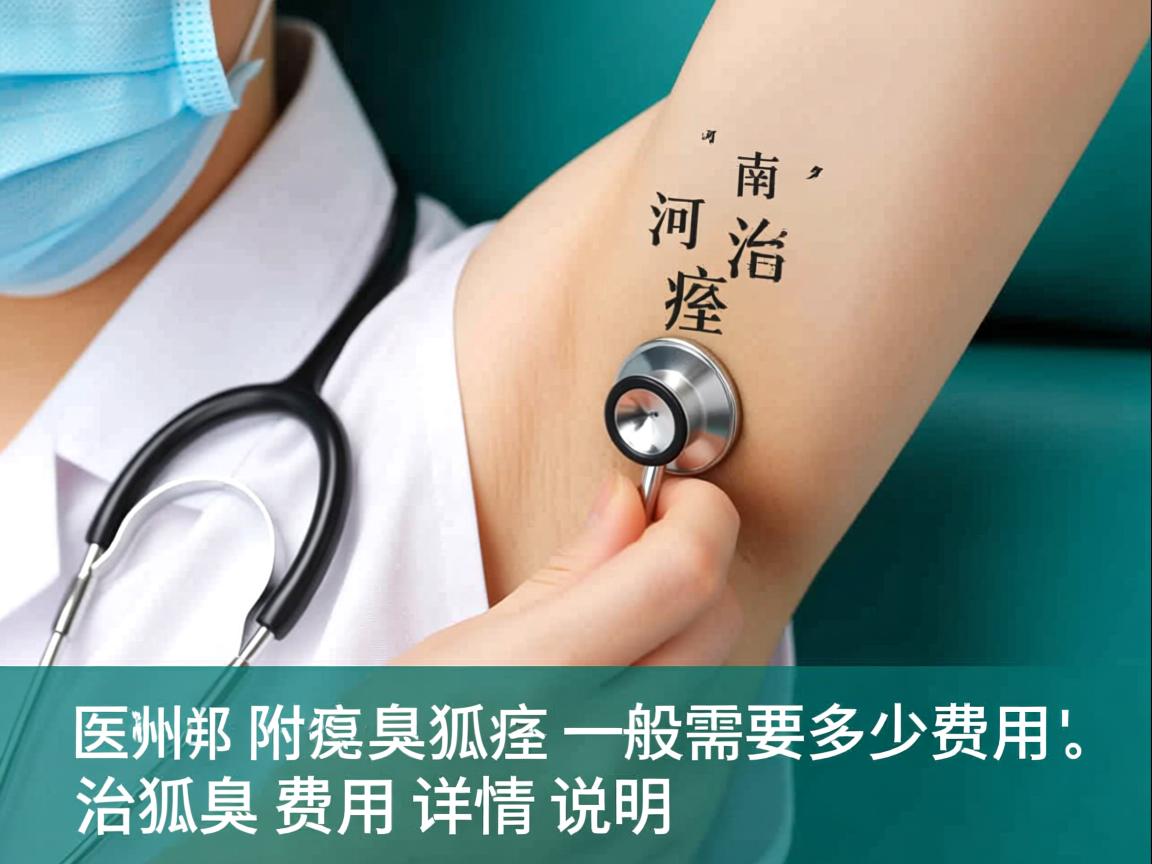 郑州附医腋臭医院解析，河南治狐臭一般需要多少费用，治狐臭费用详情说明