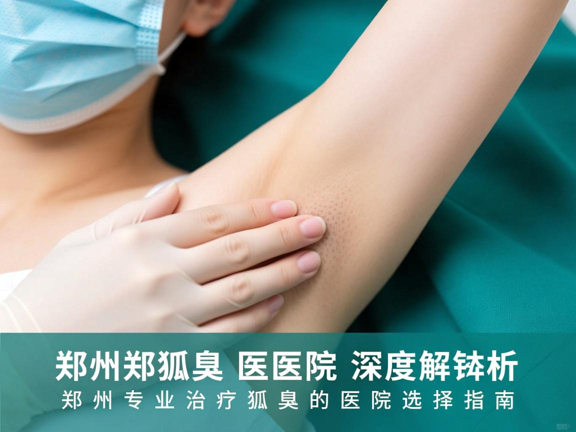 郑州狐臭医院深度解析，郑州专业治疗狐臭的医院选择指南