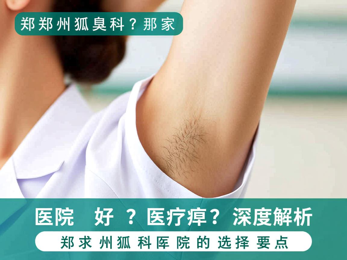 郑州狐臭科那家医院好？深度解析郑州狐臭科医院的选择要点