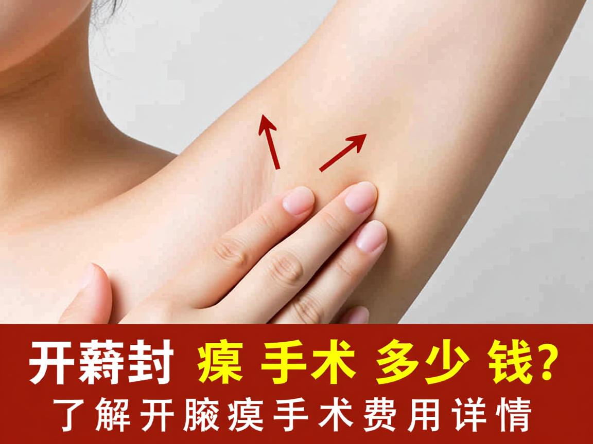 在开封做腋臭手术多少钱？了解开封腋臭手术费用详情