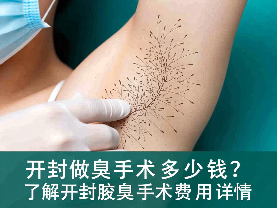 在开封做腋臭手术多少钱？了解开封腋臭手术费用详情