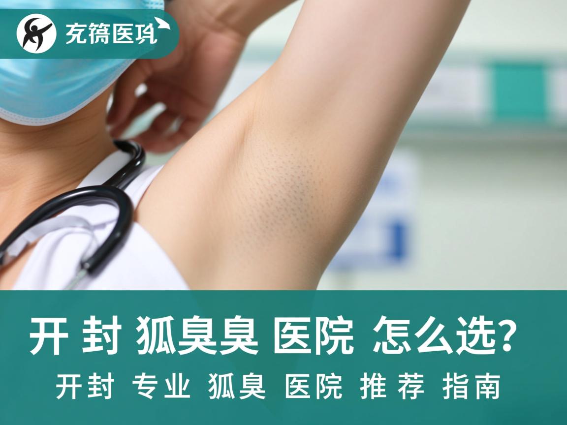 开封狐臭医院怎么选？开封专业狐臭医院推荐指南