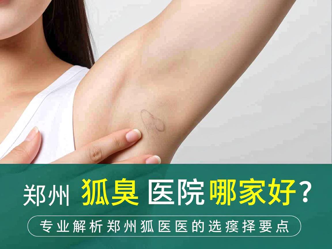 郑州狐臭医院哪家好？专业解析郑州狐臭医院的选择要点