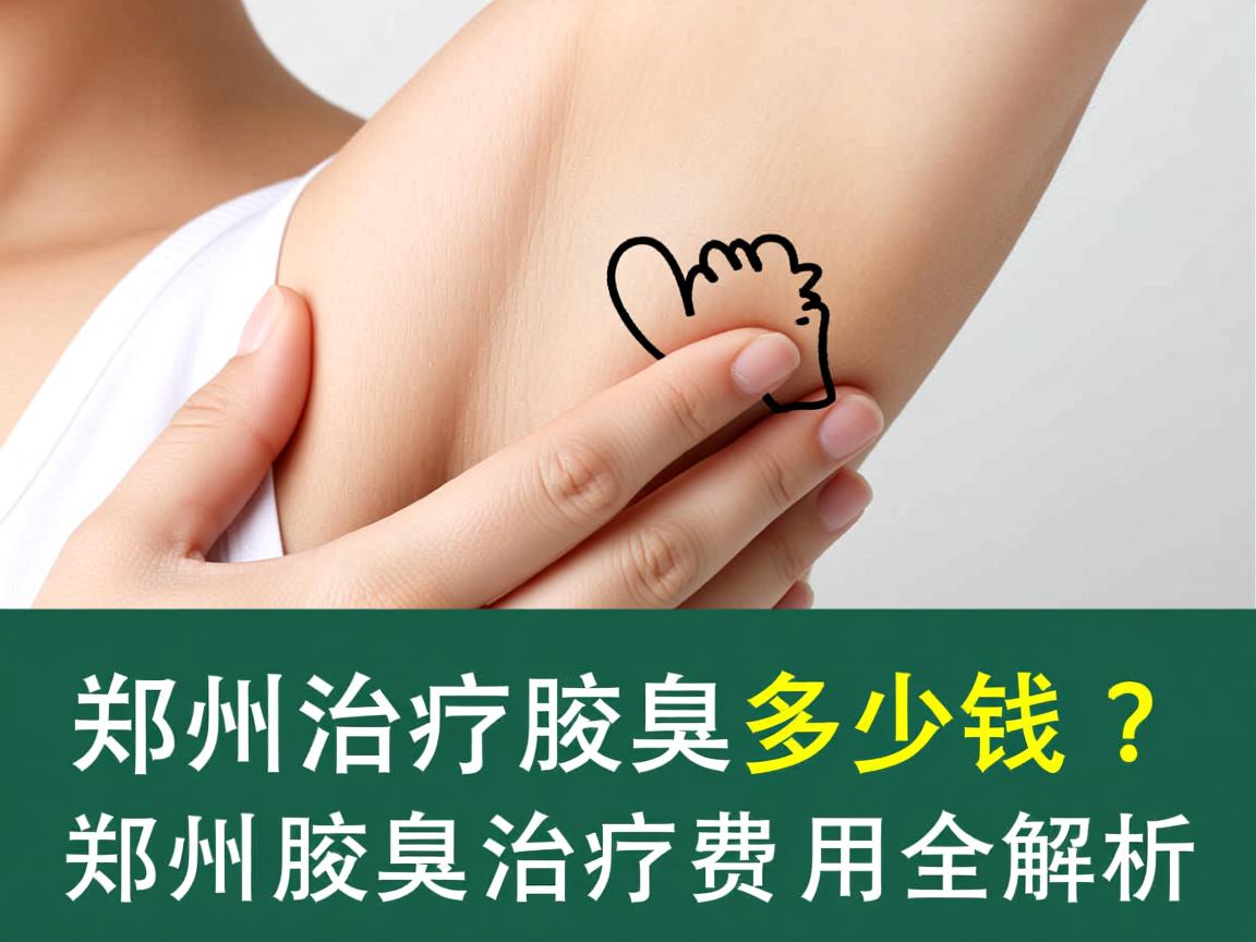 郑州治疗腋臭多少钱？郑州腋臭治疗费用全解析