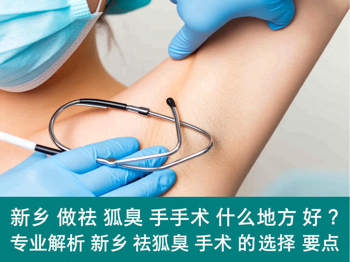 新乡做祛狐臭手术什么地方好?专业解析新乡祛狐臭手术的选择要点 新乡做祛狐臭手术什么地方好?专业解析新乡祛狐臭手术的选择要点