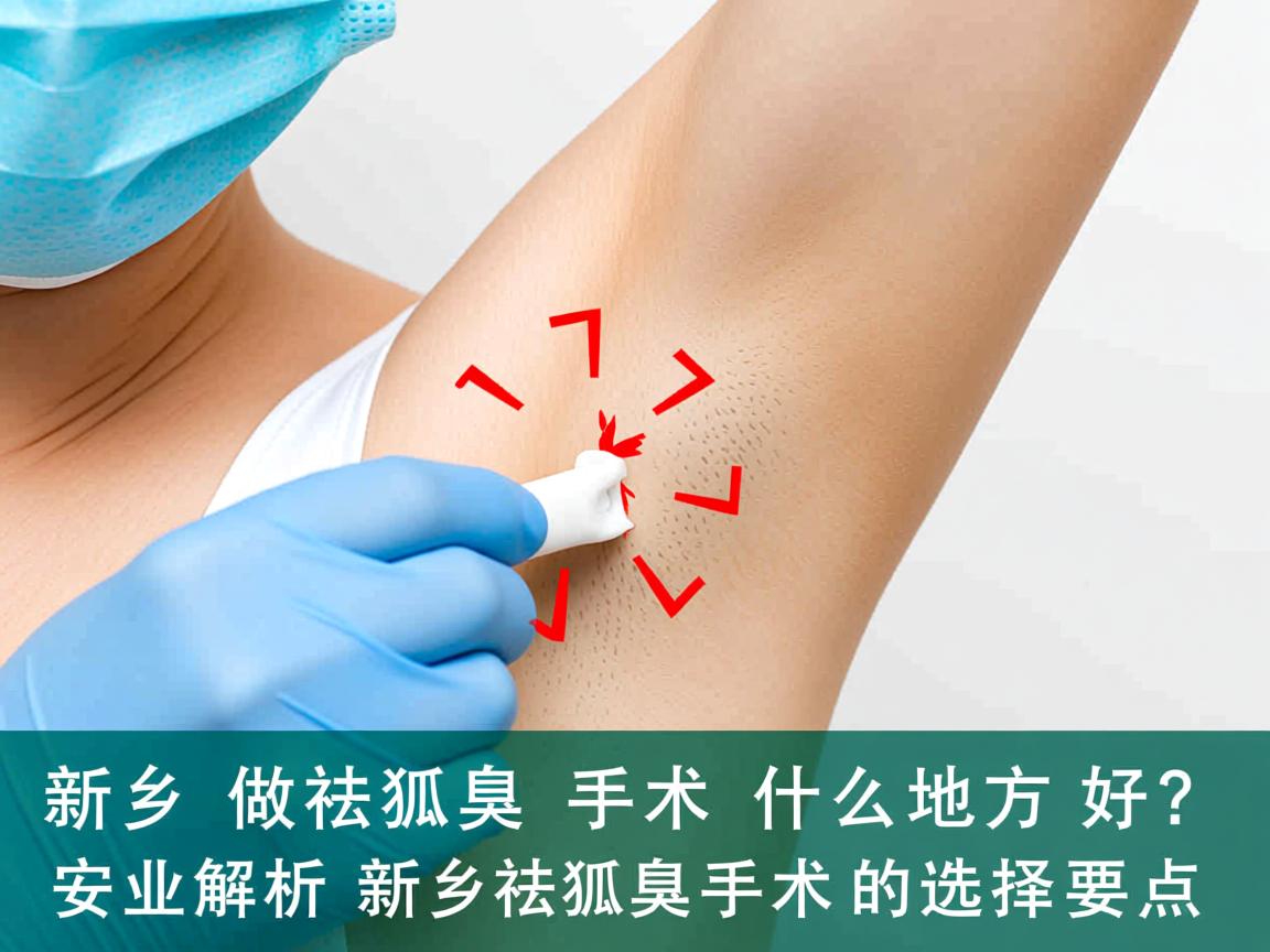 新乡做祛狐臭手术什么地方好?专业解析新乡祛狐臭手术的选择要点 新乡做祛狐臭手术什么地方好?专业解析新乡祛狐臭手术的选择要点
