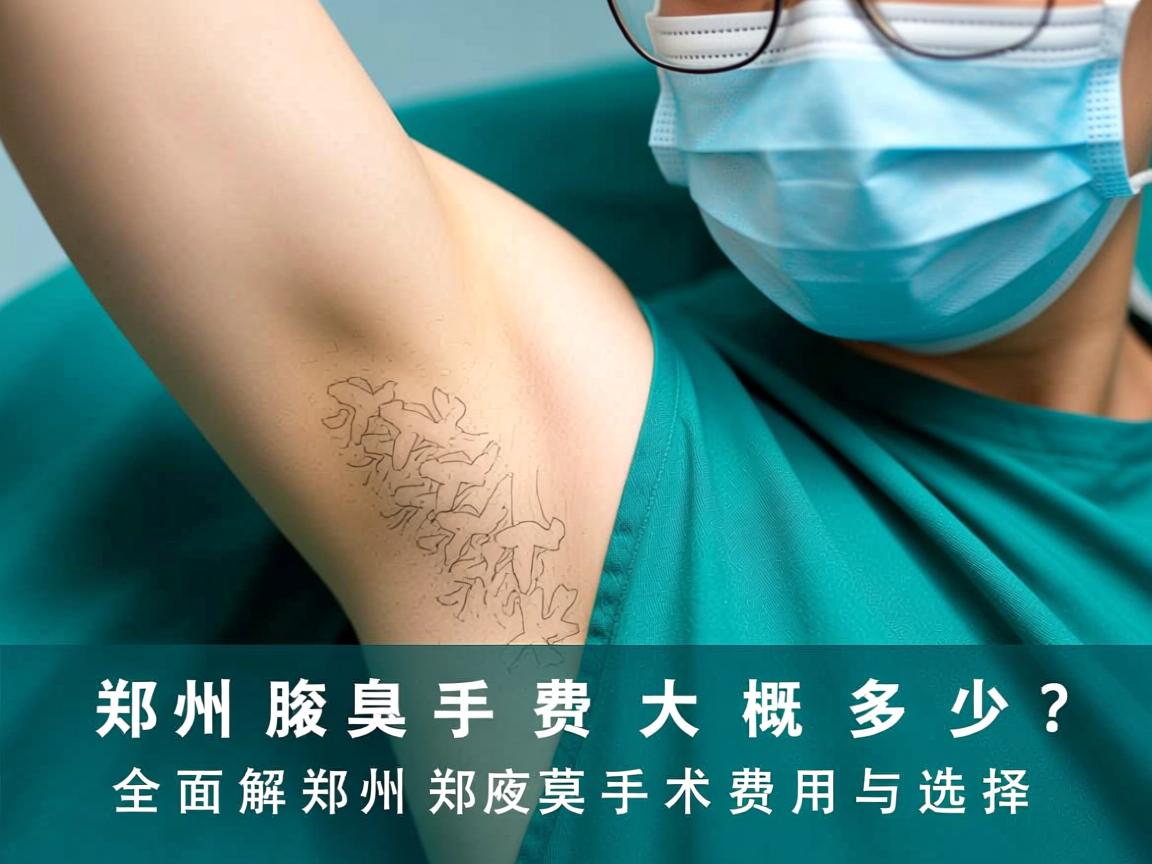 郑州腋臭手术费大概多少？全面解析郑州腋臭手术费用与选择