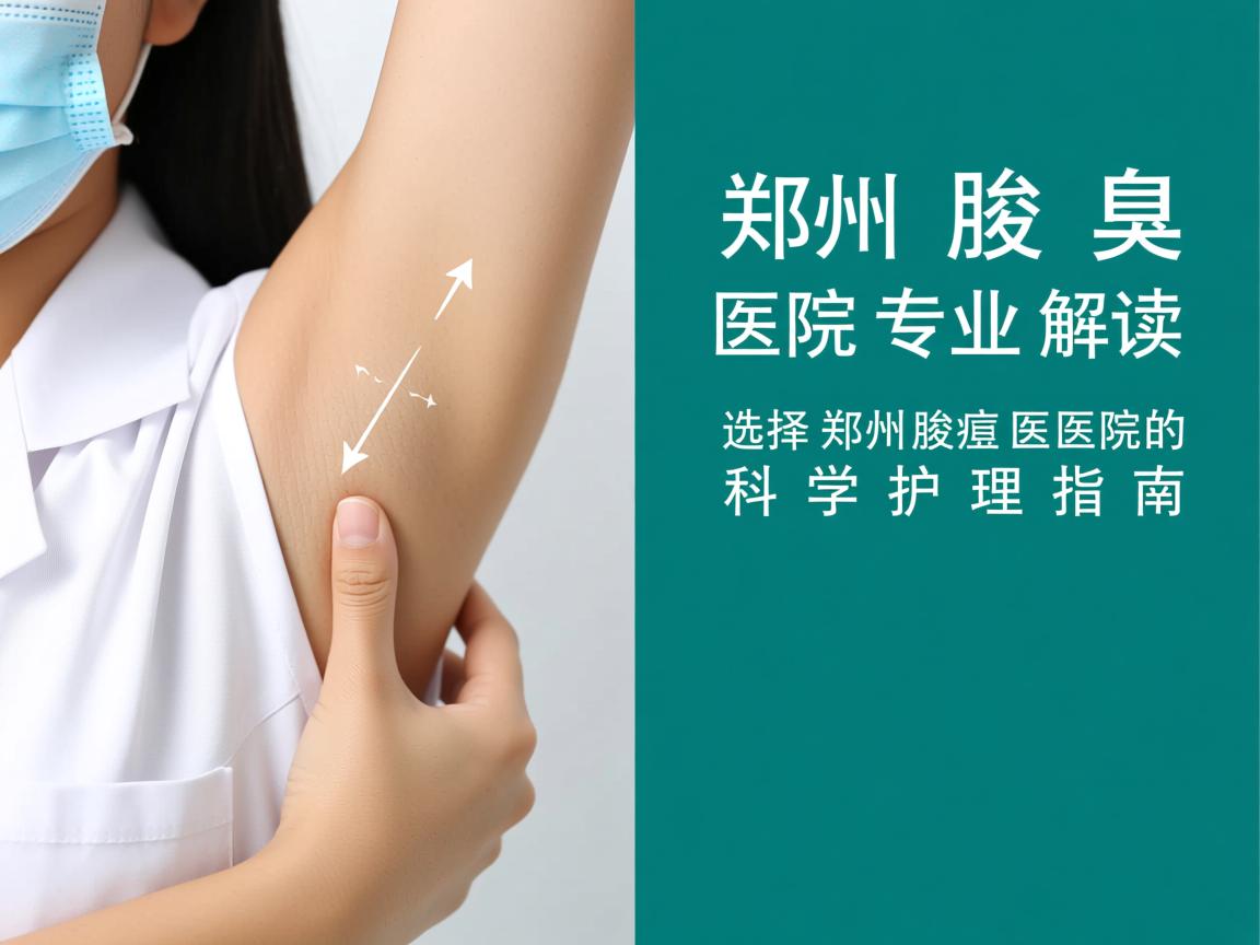 郑州腋臭医院专业解读，选择郑州腋臭医院的科学护理指南
