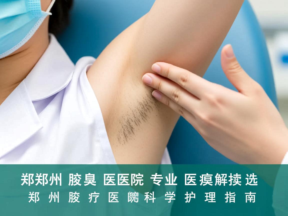 郑州腋臭医院专业解读，选择郑州腋臭医院的科学护理指南