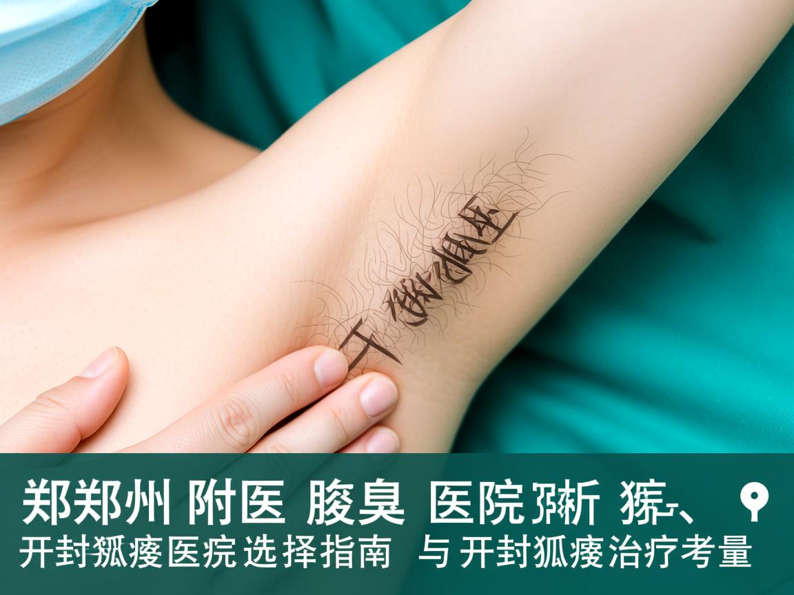 郑州附医腋臭医院解析,开封狐臭医院选择指南与开封狐臭治疗考量 郑州附医腋臭医院解析,开封狐臭医院选择指南与开封狐臭治疗考量