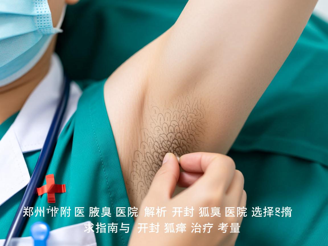 郑州附医腋臭医院解析,开封狐臭医院选择指南与开封狐臭治疗考量 郑州附医腋臭医院解析,开封狐臭医院选择指南与开封狐臭治疗考量