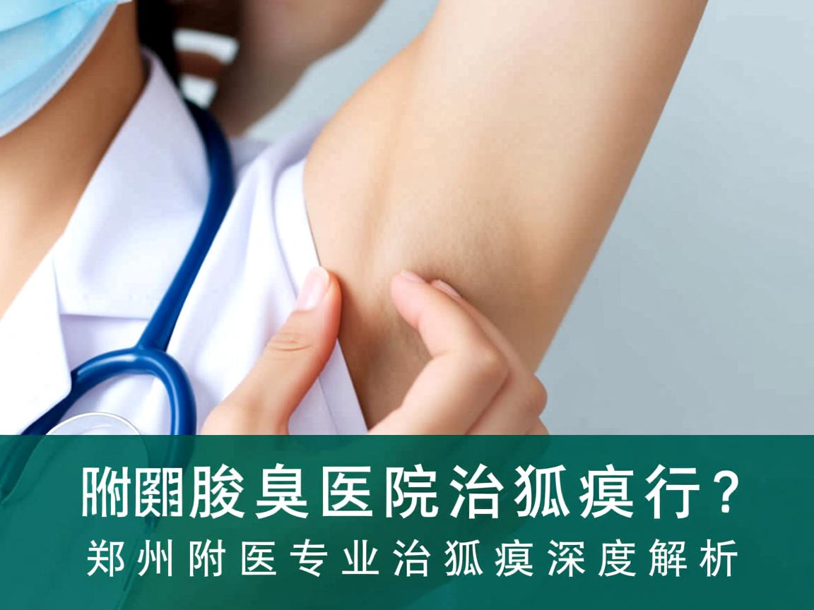 郑州附医腋臭医院治狐臭行吗？郑州附医专业治狐臭深度解析