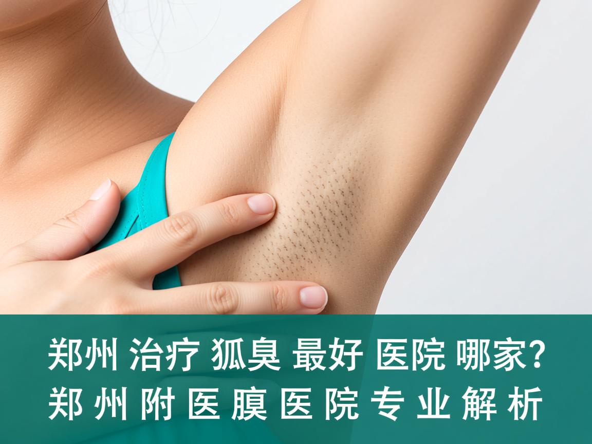 郑州治疗狐臭最好医院哪家？郑州附医腋臭医院专业解析