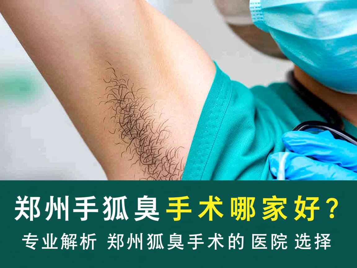 郑州狐臭手术哪家好?专业解析郑州狐臭手术的医院选择 郑州狐臭手术哪家好?专业解析郑州狐臭手术的医院选择