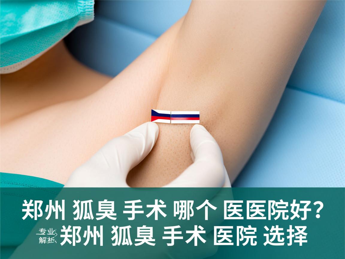 郑州狐臭手术哪个医院好？专业解析郑州狐臭手术医院选择