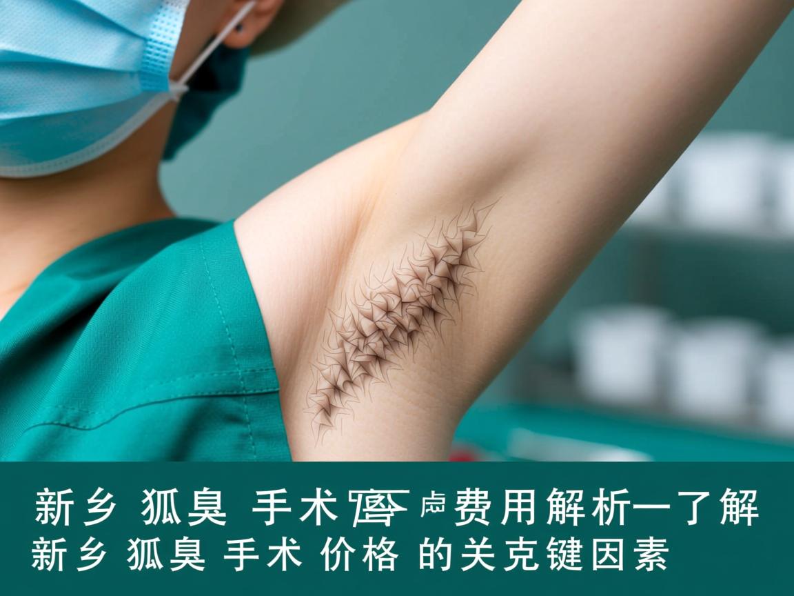 新乡狐臭手术费用解析，了解新乡狐臭手术价格的关键因素