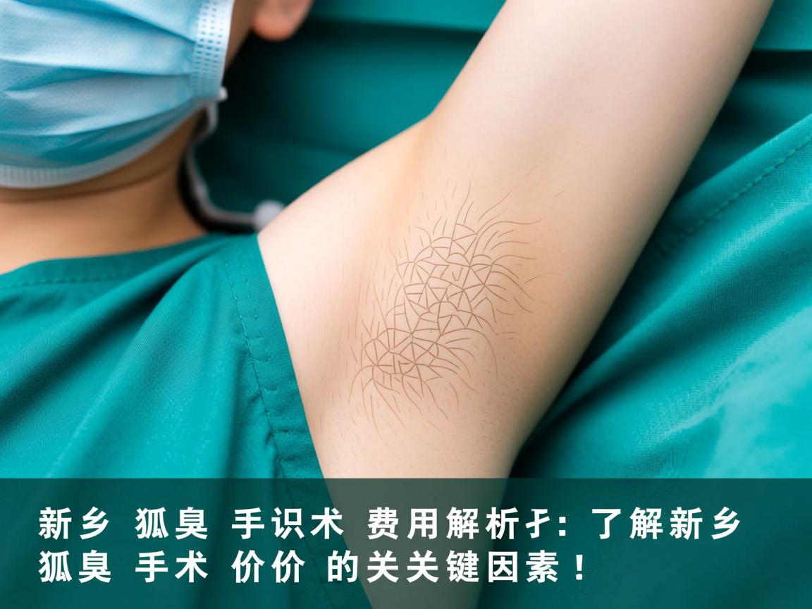 新乡狐臭手术费用解析，了解新乡狐臭手术价格的关键因素