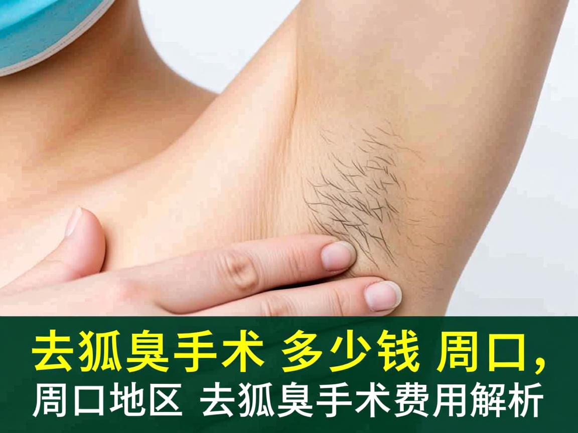 去狐臭手术多少钱周口，周口地区去狐臭手术费用解析