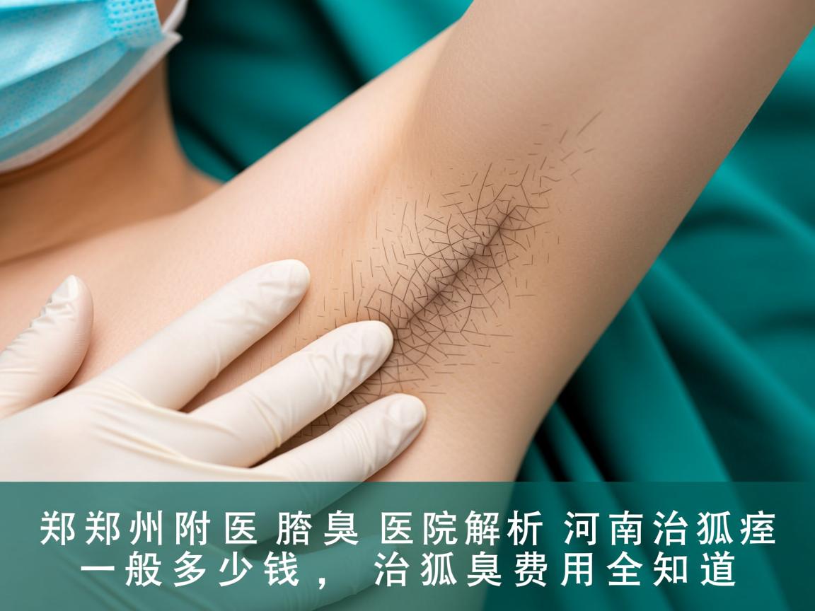 郑州附医腋臭医院解析，河南治狐臭一般多少钱，治狐臭费用全知道