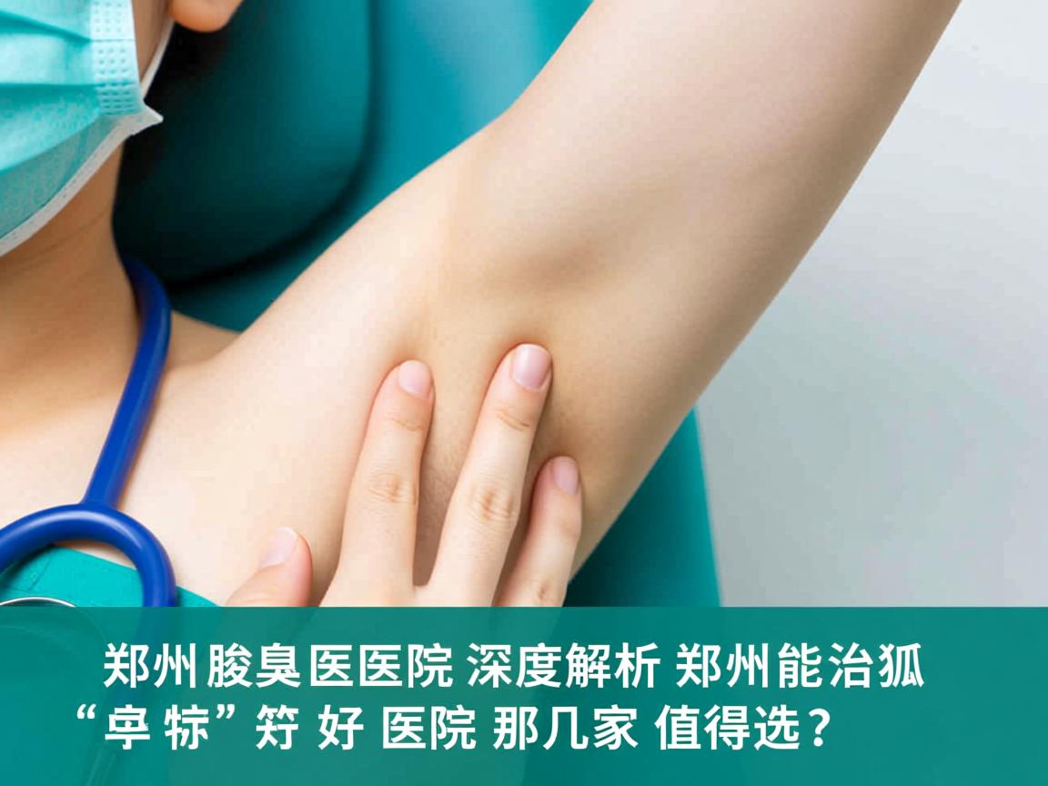 郑州腋臭医院深度解析,郑州能治疗狐臭的好医院那几家值得选? 郑州腋臭医院深度解析,郑州能治疗狐臭的好医院那几家值得选?