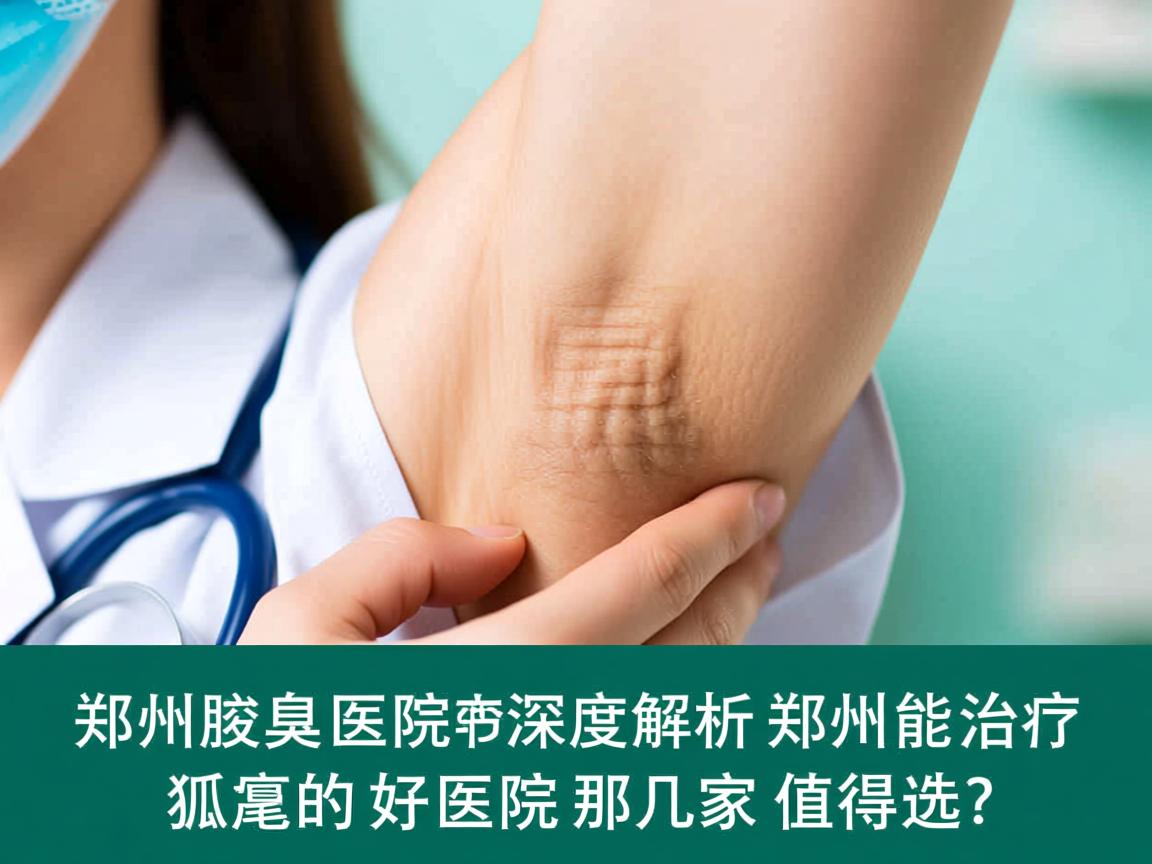 郑州腋臭医院深度解析,郑州能治疗狐臭的好医院那几家值得选? 郑州腋臭医院深度解析,郑州能治疗狐臭的好医院那几家值得选?