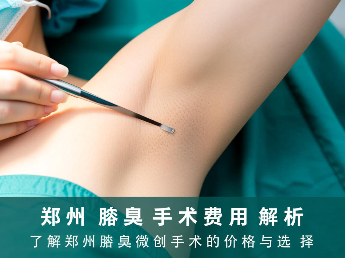 郑州腋臭手术费用解析,了解郑州腋臭微创手术的价格与选择 郑州腋臭手术费用解析,了解郑州腋臭微创手术的价格与选择