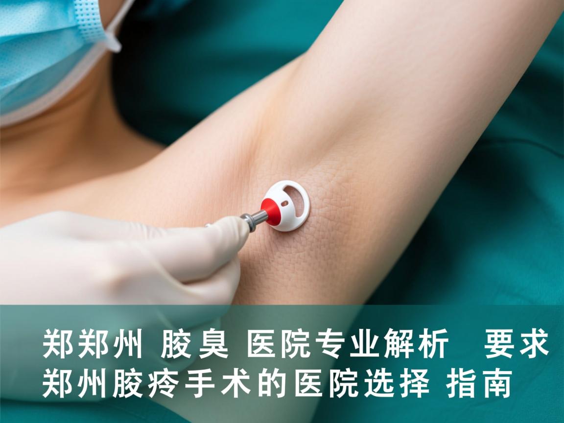 郑州腋臭医院专业解析，郑州腋臭手术的医院选择指南