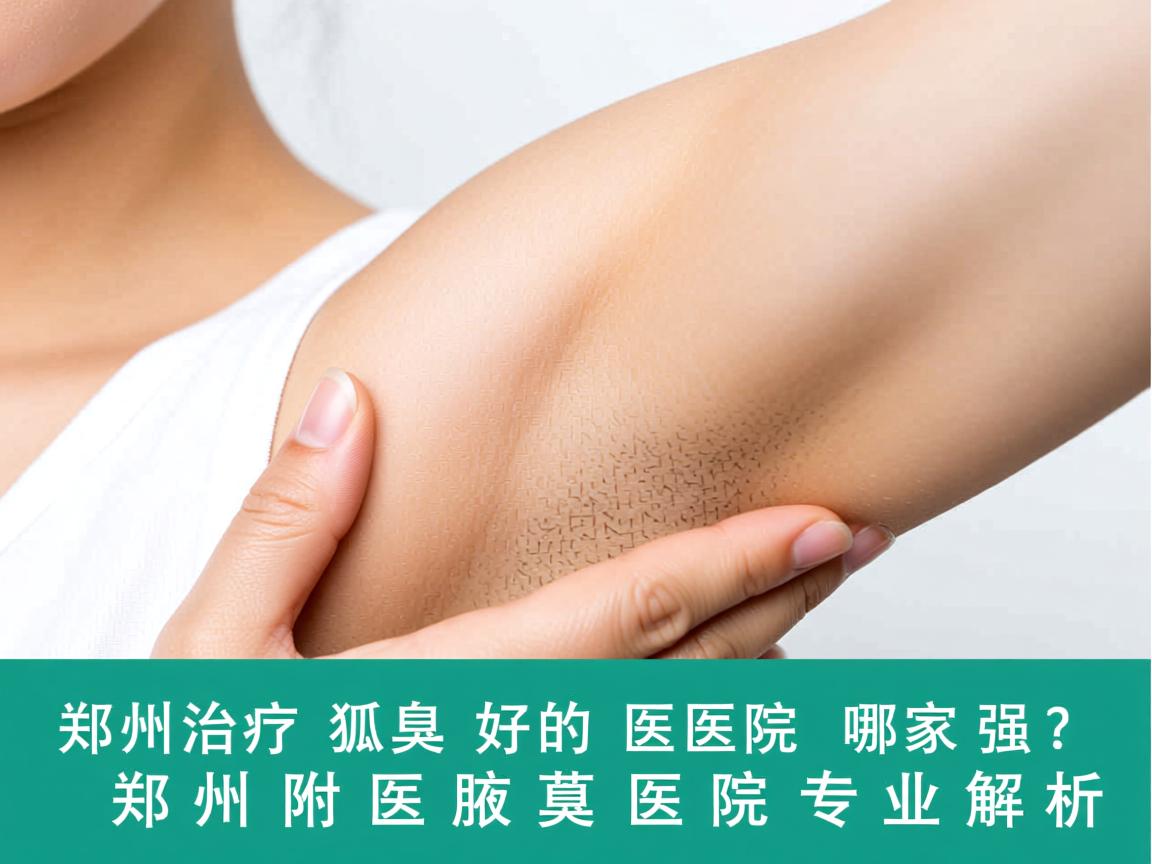 郑州治疗狐臭好的医院哪家强?郑州附医腋臭医院专业解析 郑州治疗狐臭好的医院哪家强?郑州附医腋臭医院专业解析