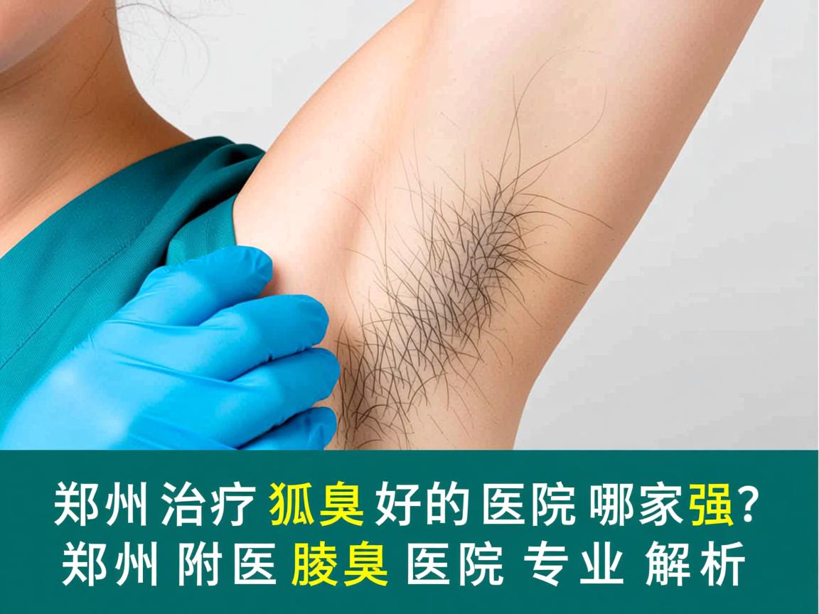 郑州治疗狐臭好的医院哪家强?郑州附医腋臭医院专业解析 郑州治疗狐臭好的医院哪家强?郑州附医腋臭医院专业解析