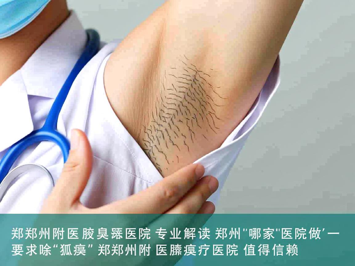 郑州附医腋臭医院，专业解读郑州哪家医院做一次性除狐臭，郑州附医腋臭医院值得信赖